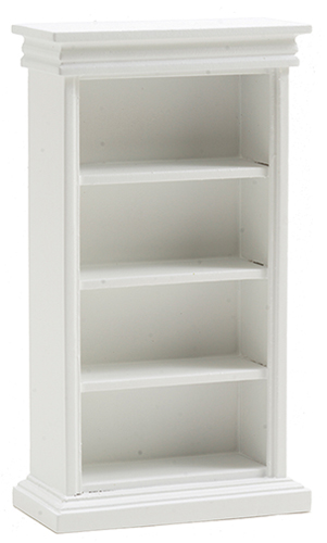 Bookshelf without Books, White  